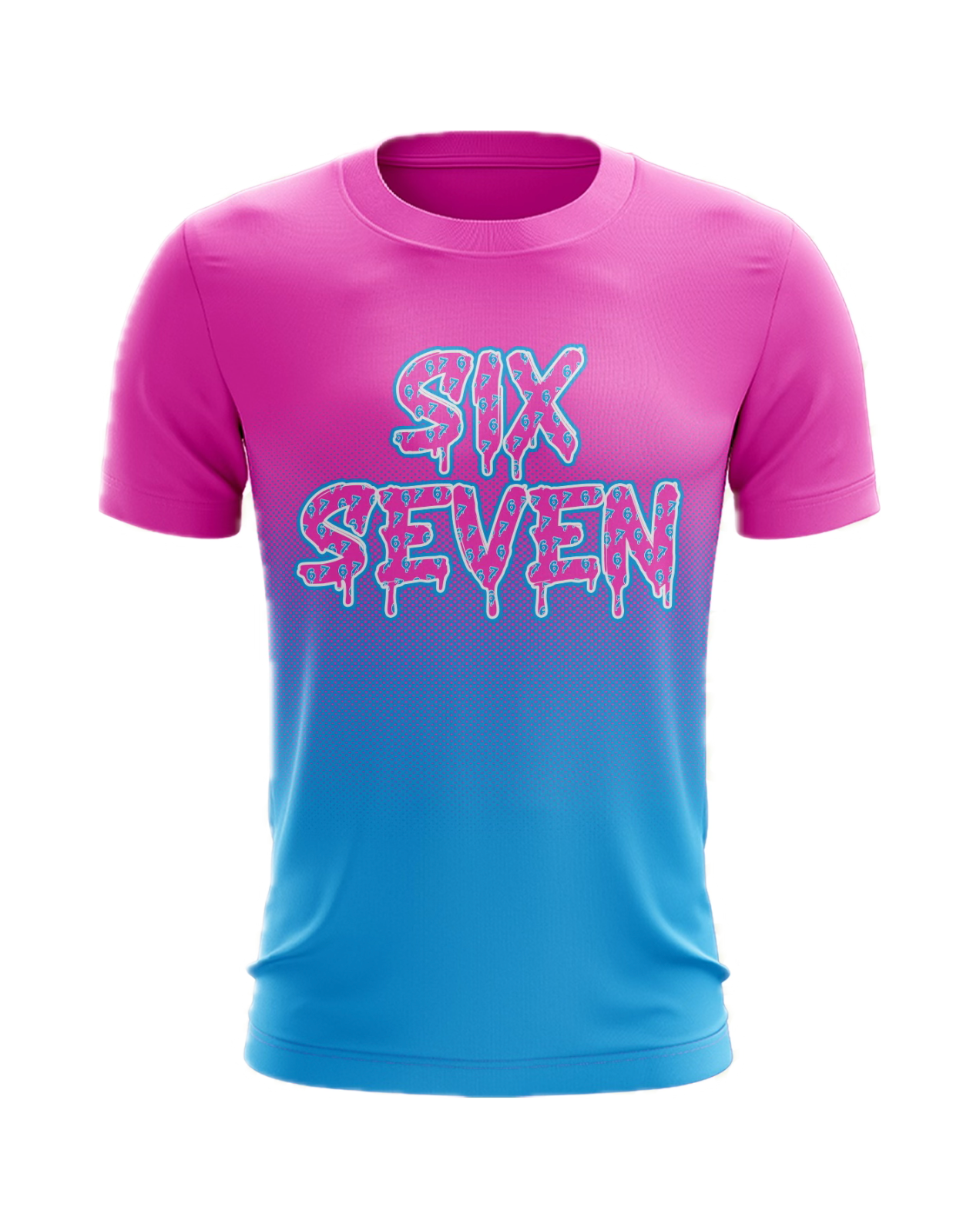 67 DRIP Tee Pink & Blue PRE-ORDER