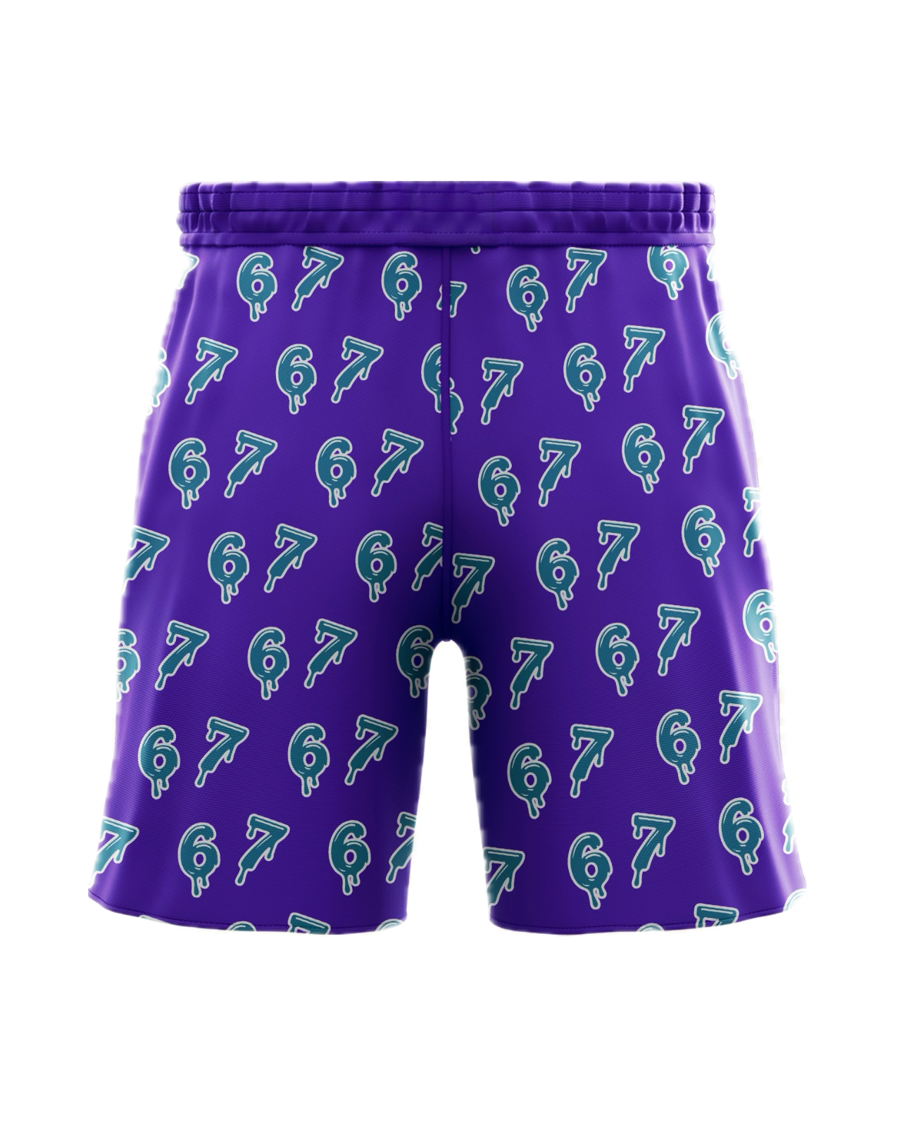 67 Drip Shorts Purple & Teal PRE-ORDER
