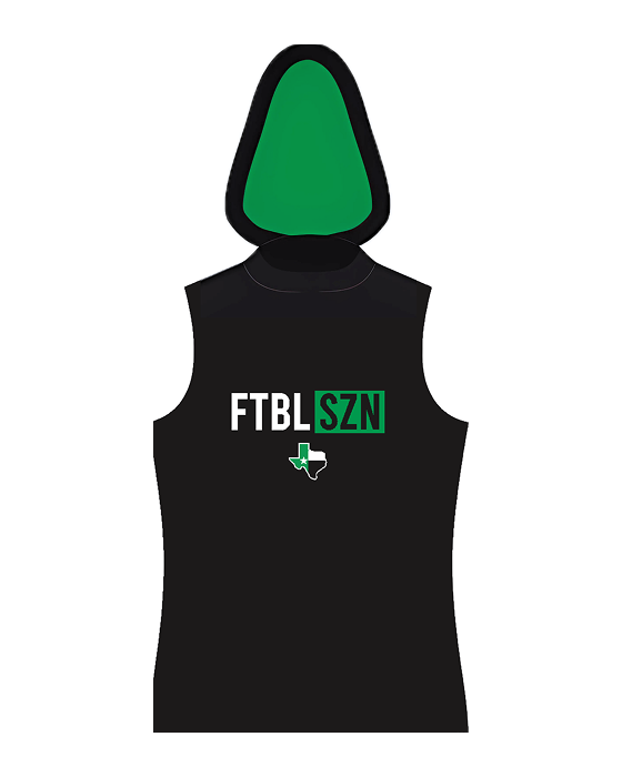 FTBL SZN Performance Sleeveless Hoodie PRE-ORDER