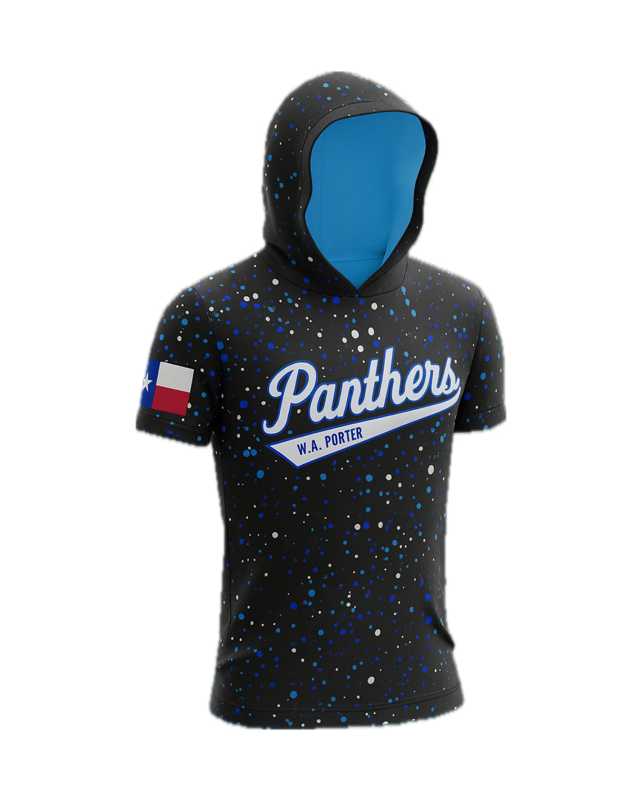 W.A. Porter Panthers Splattered Hoodie PRE-ORDER
