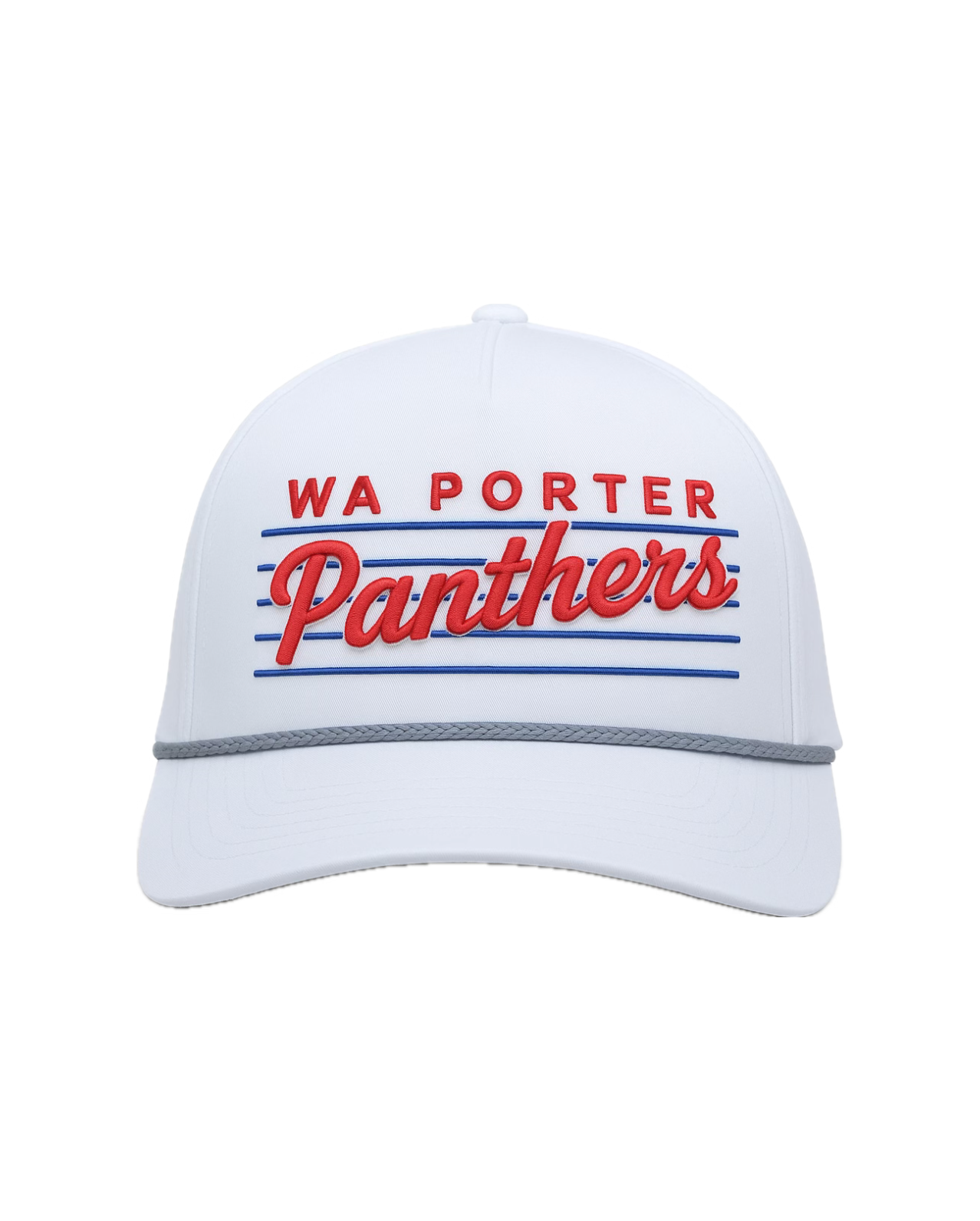 W.A. Porter Panthers Rope Red Hat PRE-ORDER