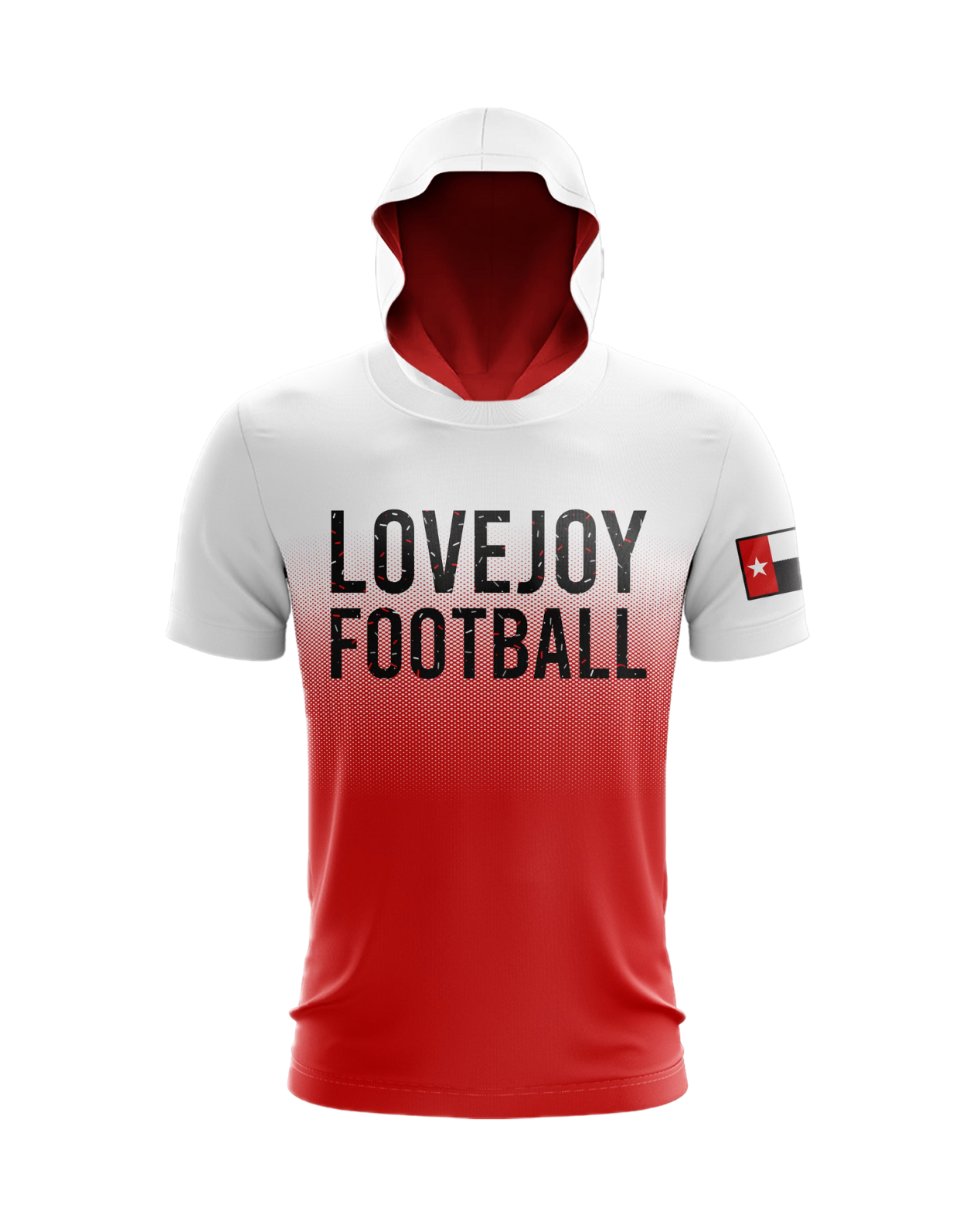 Lovejoy Ombre Football Hoodie PRE-ORDER