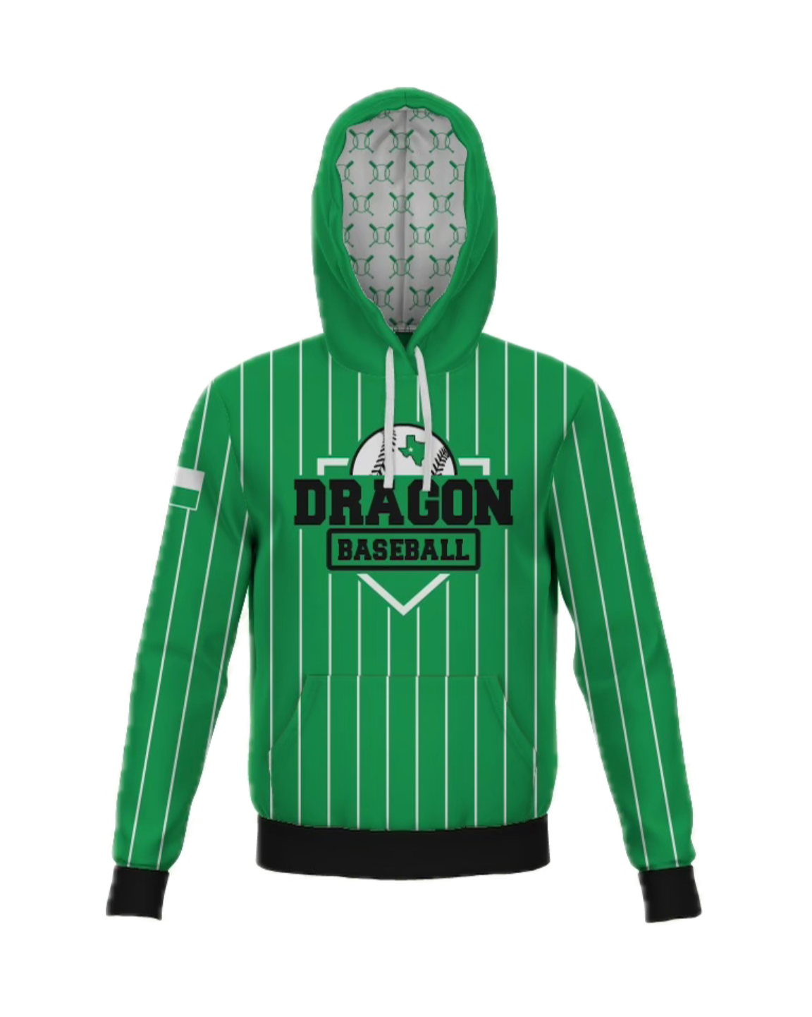 Southlake Dragon Baseball Long Sleeve Hoodie PRE-ORDER