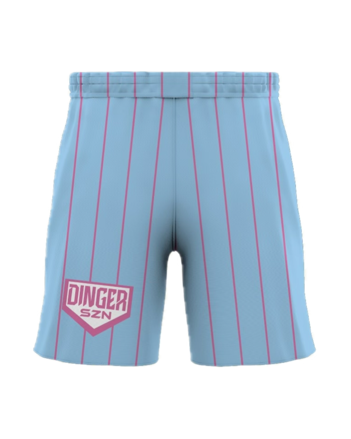 Dinger SZN Pin Striped Baseball 5" Shorts PRE-ORDER