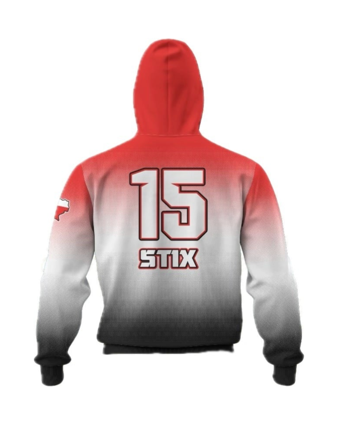 STIX Cooperstown Ombre Customizable Long Sleeve Hoodie PRE-ORDER