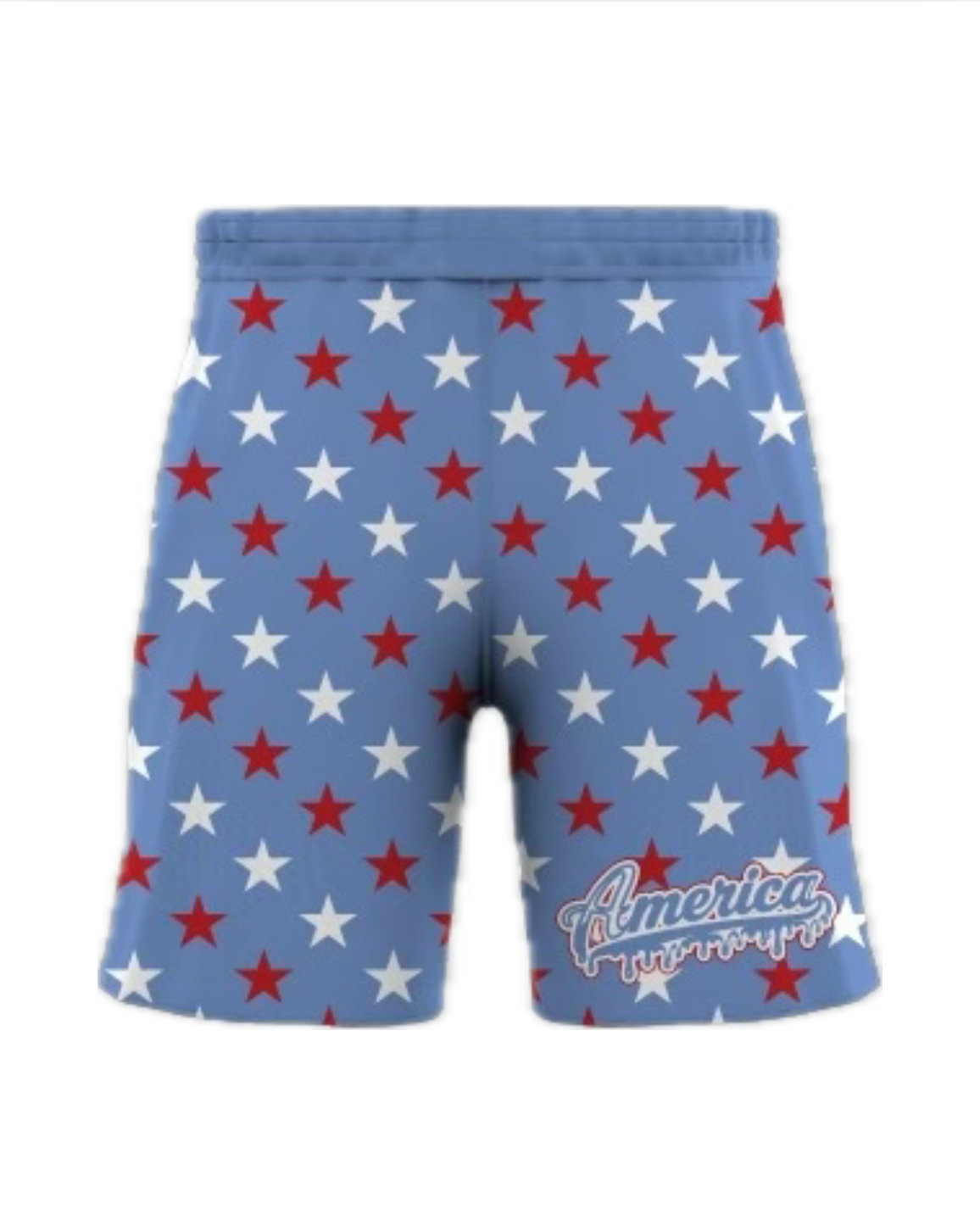 Red, White & Blue Star Shorts PRE-ORDER