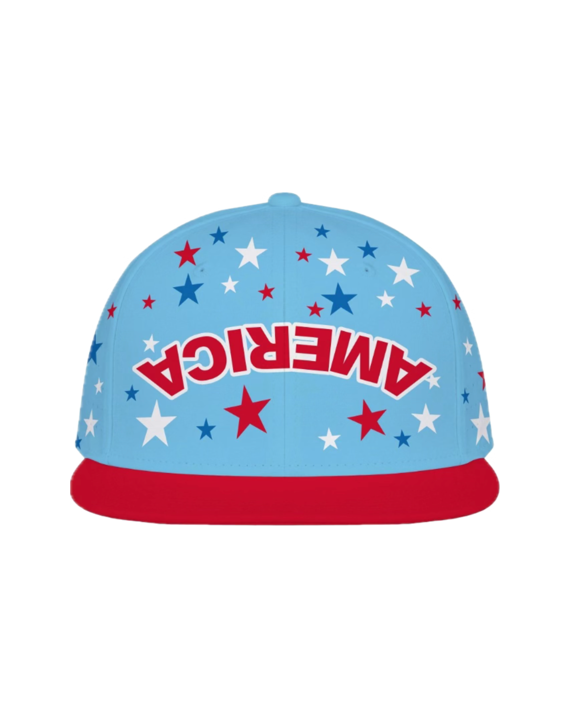 America Star Snapback - Blue/Red/White (Upside Down Script) PRE-ORDER