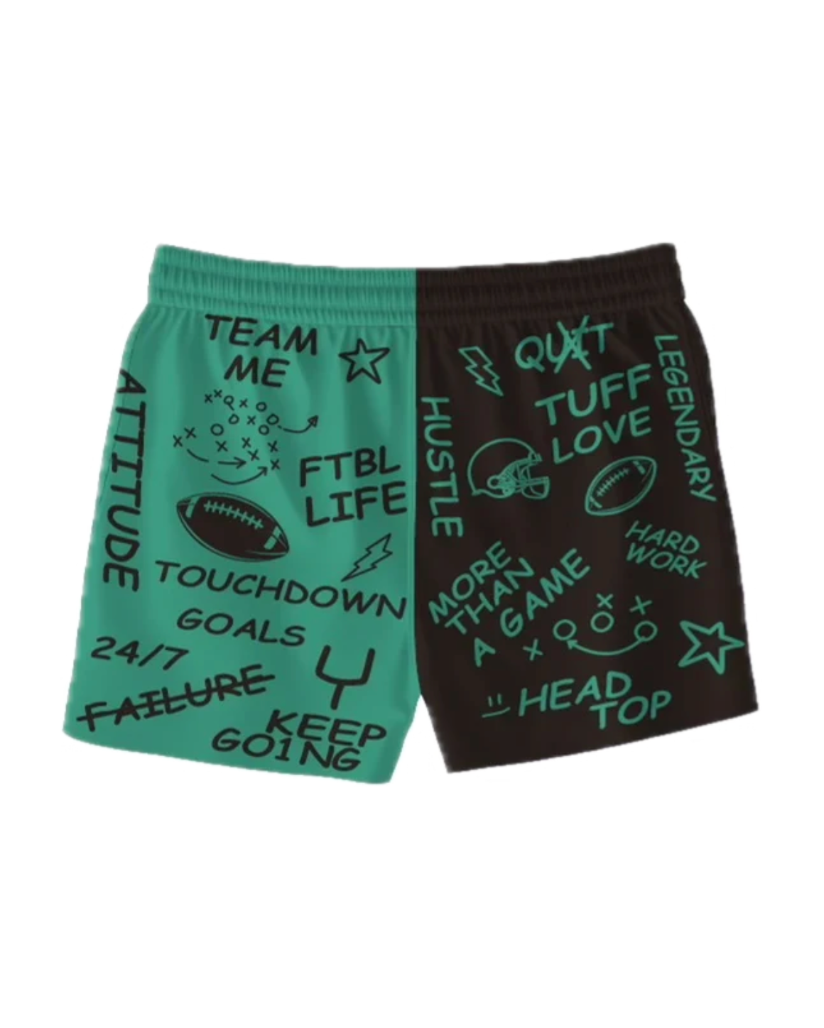 Southlake Dragon Motivational Football Shorts PRE-ORDER