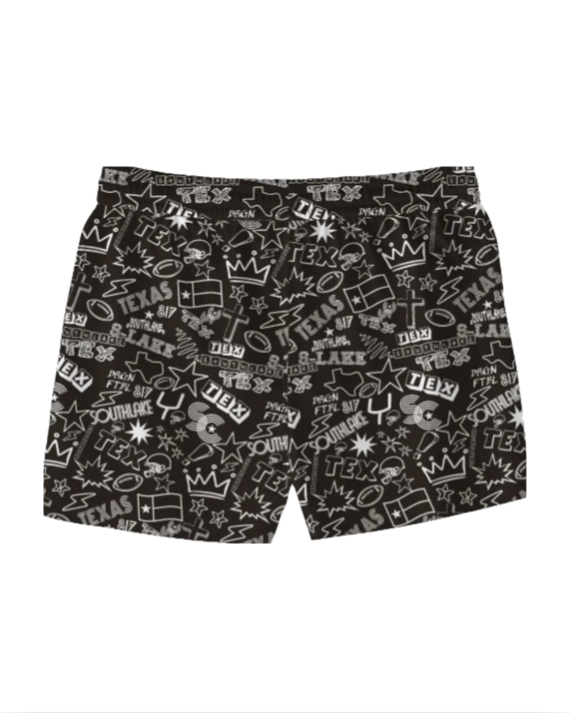 Southlake Dragon Texas Pride Football Shorts PRE-ORDER