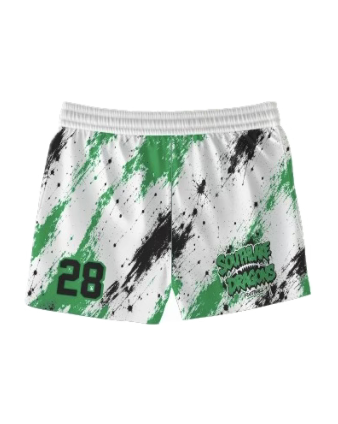DYF Paint Splatter Football Shorts PRE-ORDER