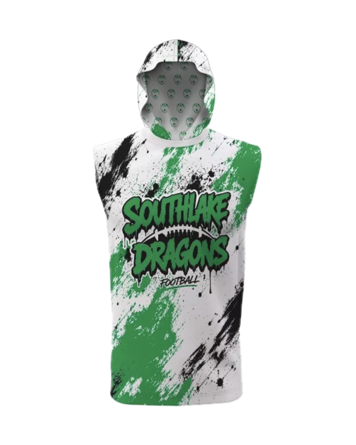 DYF Paint Splatter Football Hoodie PRE-ORDER