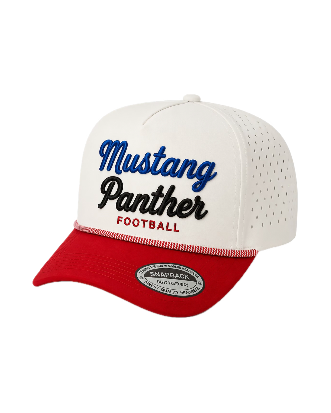 Mustang Panther Football Rope Hat (PRE-ORDER)