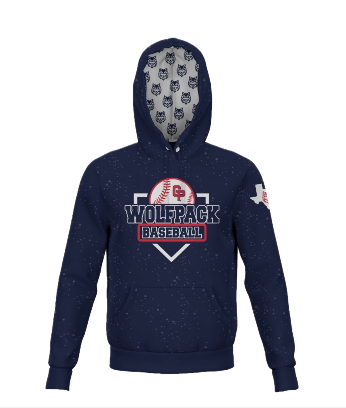 Wolfpack Baseball Long Sleeve Hoodie PRE-ORDER