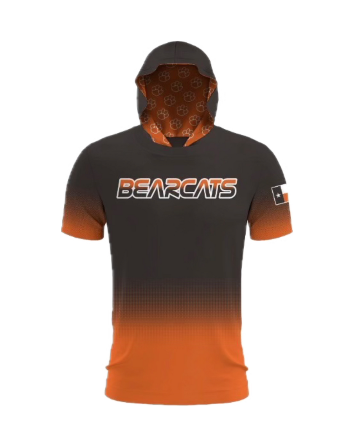 Aledo Bearcats Battle Inspired Ombre Hoodie PRE-ORDER