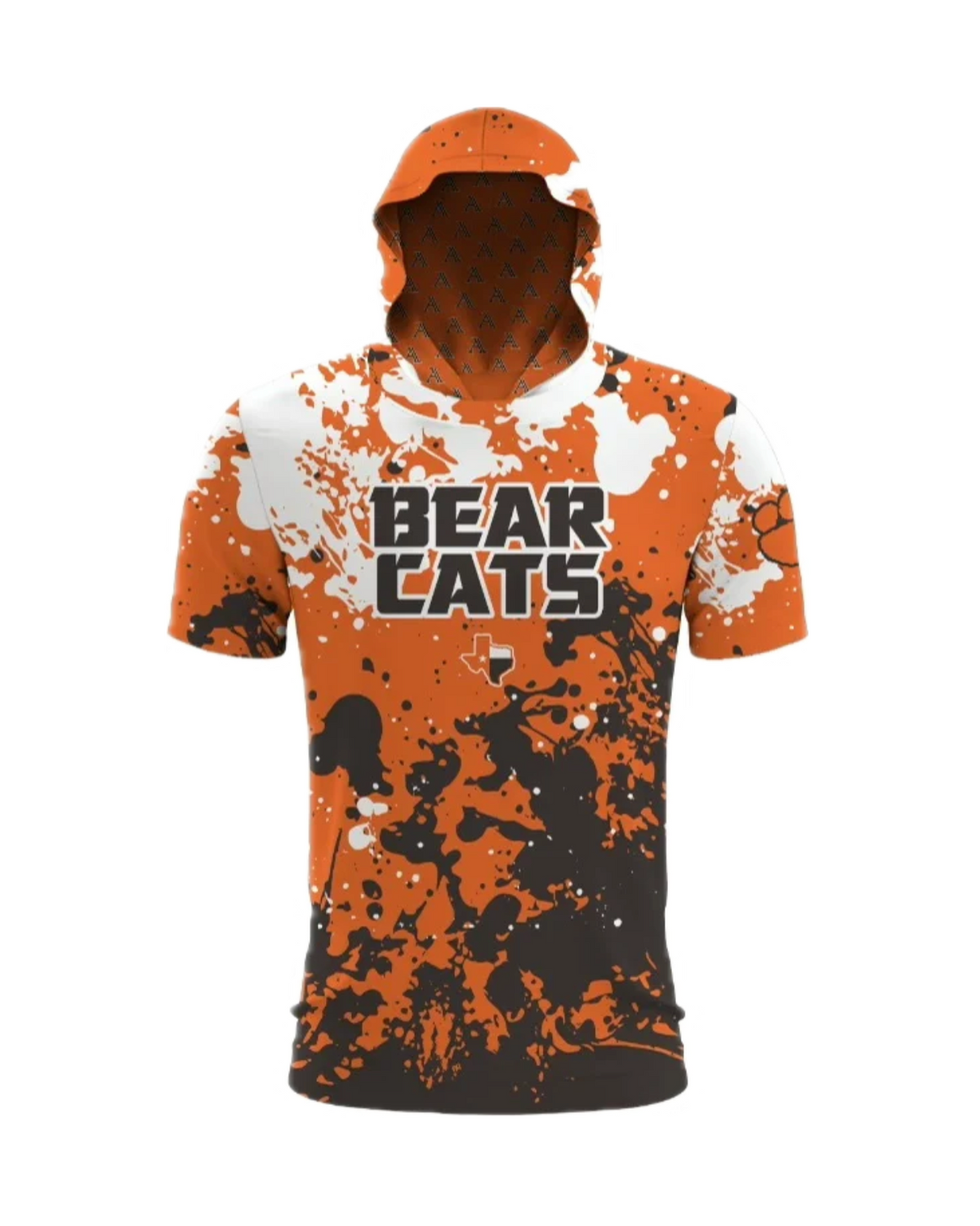 Aledo Bearcats Paint Splatter Hoodie PRE-ORDER