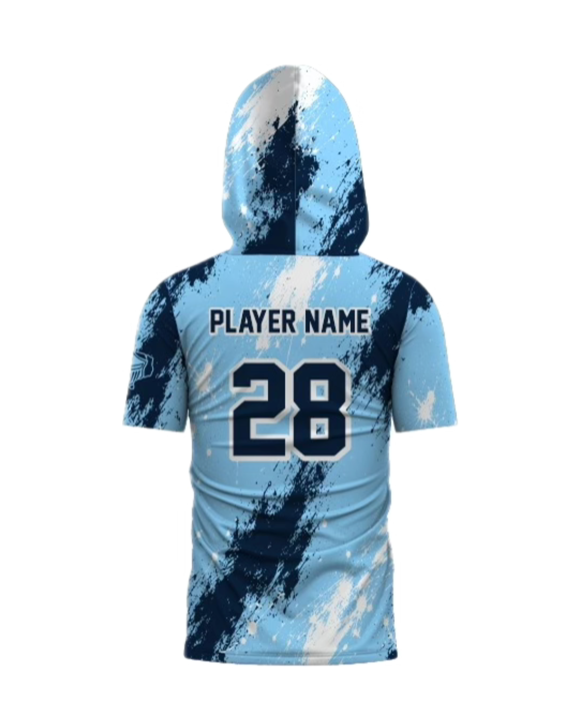 Liberty Warrior Paint Splatter Football Hoodie PRE-ORDER